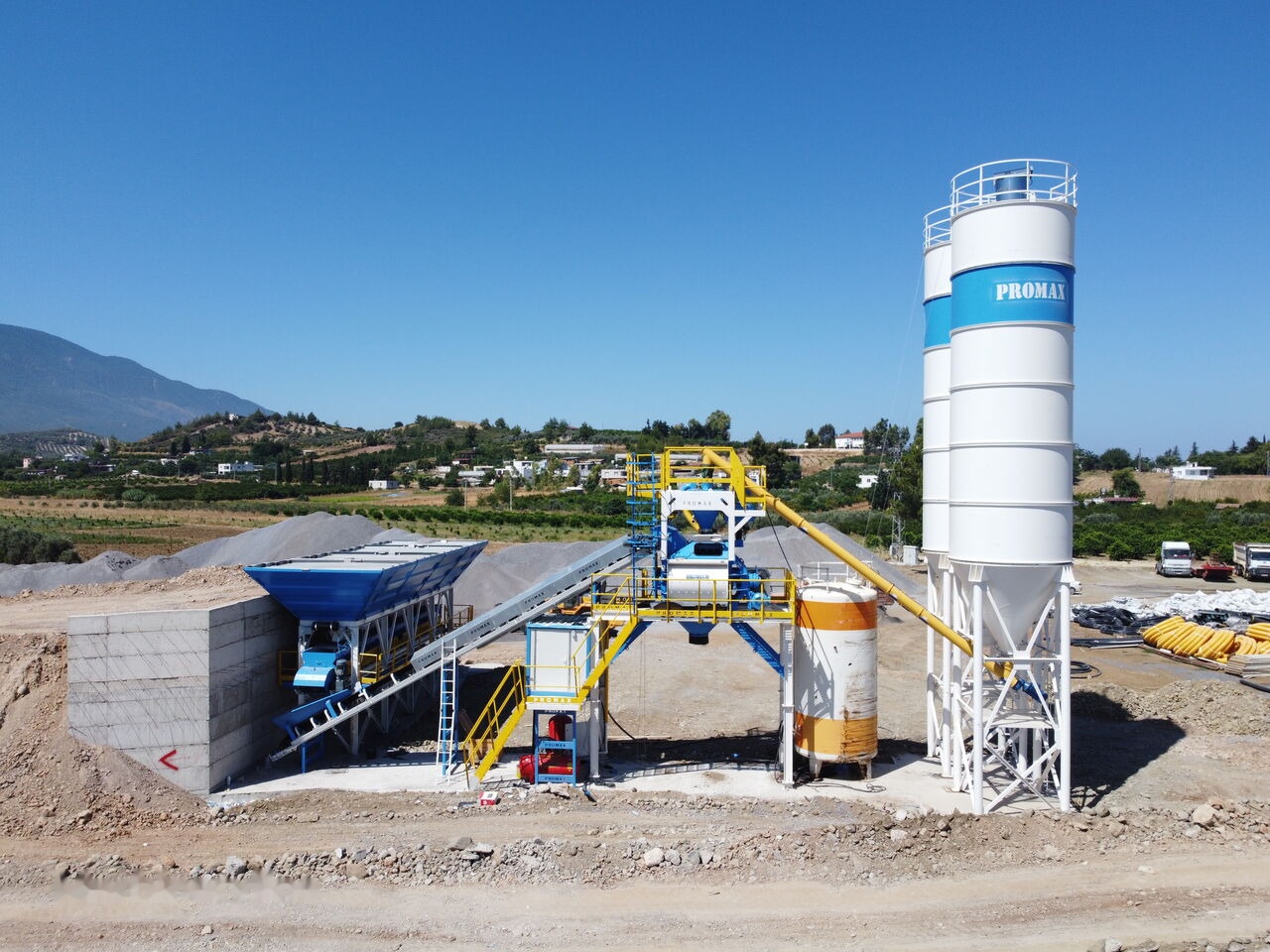 Promax Compact Concrete Batching Plant C100-TWN-LINE (100m3/h) - Concrete plant: picture 2 Promax Compact Concrete Batching Plant C100-TWN-LINE (100m3/h) - Concrete plant: picture 2