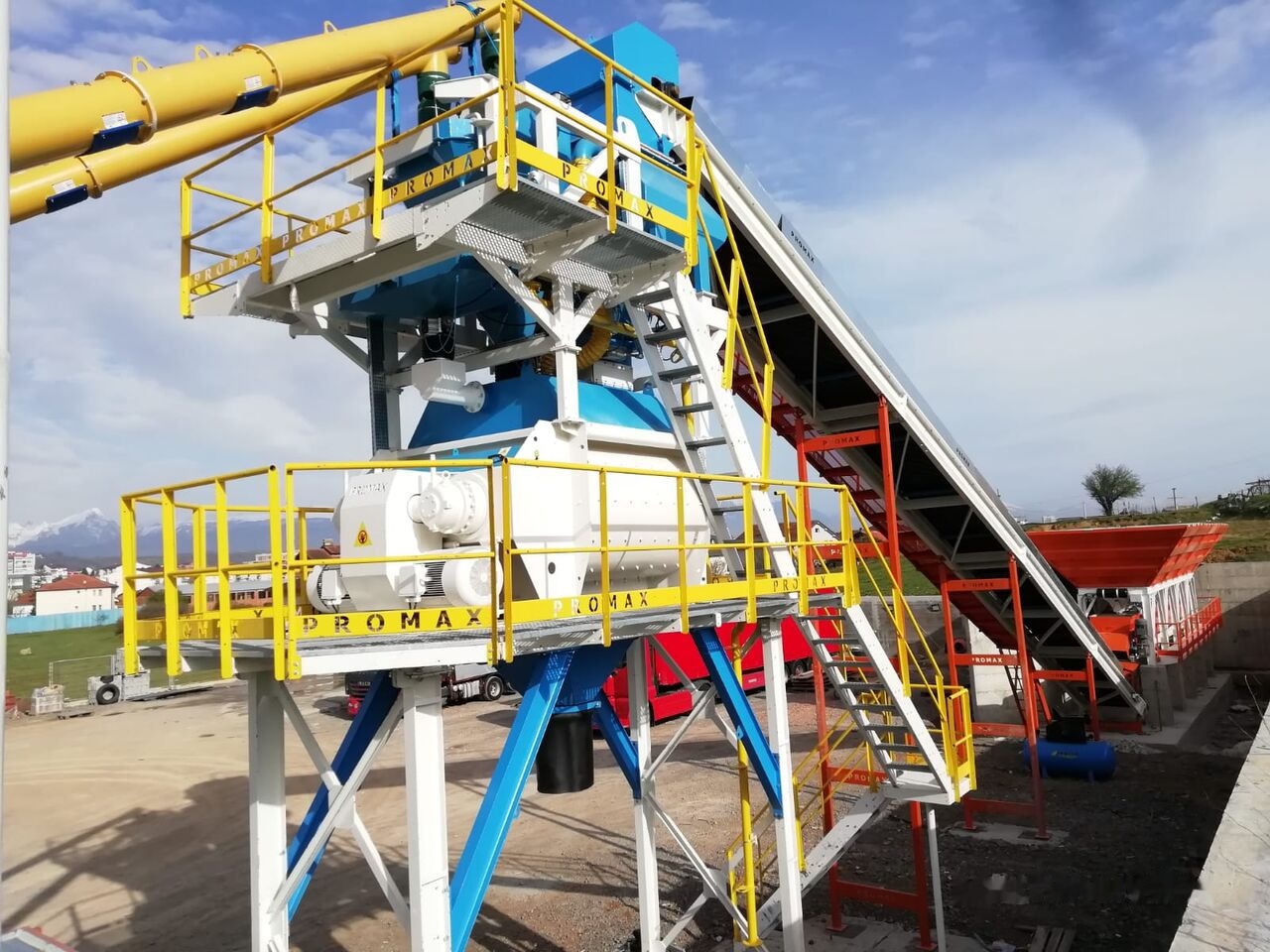 Promax Stationary Concrete Batching Plant S100 TWN (100m³/h) - Concrete plant: picture 1 Promax Stationary Concrete Batching Plant S100 TWN (100m³/h) - Concrete plant: picture 1