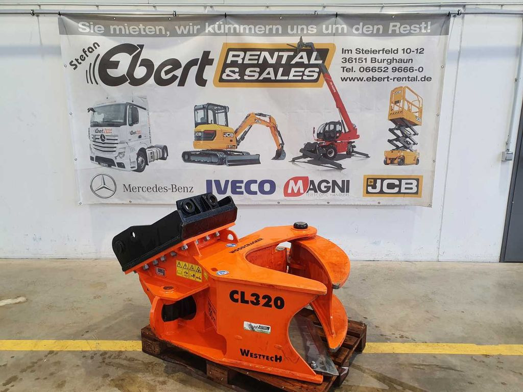 Westtech Woodcracker CL320 Fällgreifer 2022 DEMO - Attachment for Forestry equipment: picture 1 Westtech Woodcracker CL320 Fällgreifer 2022 DEMO - Attachment for Forestry equipment: picture 1