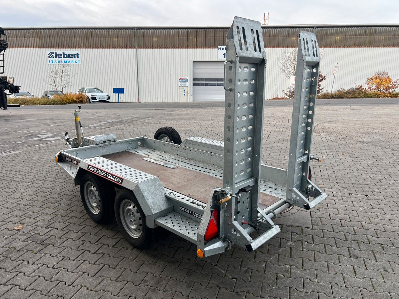 Low loader trailer Brian James Cargo Digger Plant 2 / Länge: 2.800mm / 3.500kg: picture 6 Low loader trailer Brian James Cargo Digger Plant 2 / Länge: 2.800mm / 3.500kg: picture 6