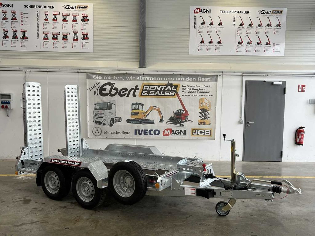 Brian James Cargo Digger Plant 2 / opt. Tracstrap / 2.700kg - Low loader trailer: picture 1 Brian James Cargo Digger Plant 2 / opt. Tracstrap / 2.700kg - Low loader trailer: picture 1