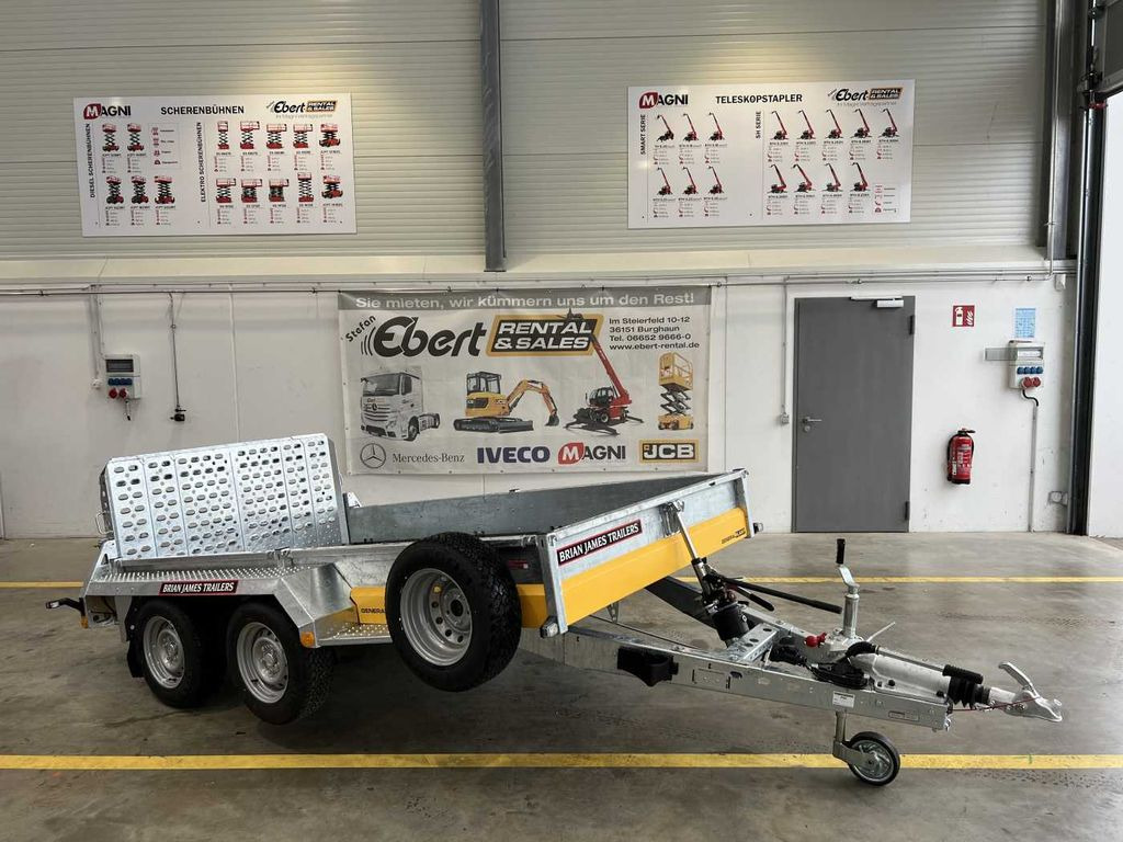 Brian James General Plant / kippbar / Länge: 3.1m / 3.500kg - Low loader trailer: picture 1 Brian James General Plant / kippbar / Länge: 3.1m / 3.500kg - Low loader trailer: picture 1
