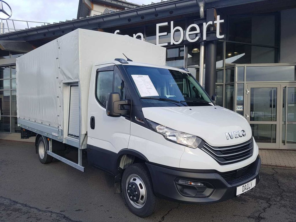 Iveco Daily 50C16 H 3.0 A8D Pritsche Plane 2x - Curtain side van: picture 1 Iveco Daily 50C16 H 3.0 A8D Pritsche Plane 2x - Curtain side van: picture 1