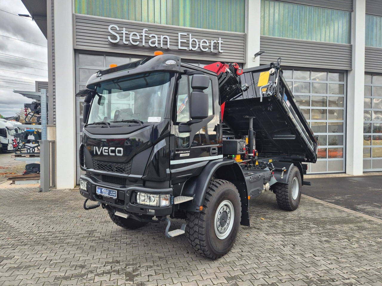 Iveco Eurocargo ML150E32WS 4x4 Kran HMF 1130K Funk AHK - Tipper, Crane truck: picture 2 Iveco Eurocargo ML150E32WS 4x4 Kran HMF 1130K Funk AHK - Tipper, Crane truck: picture 2