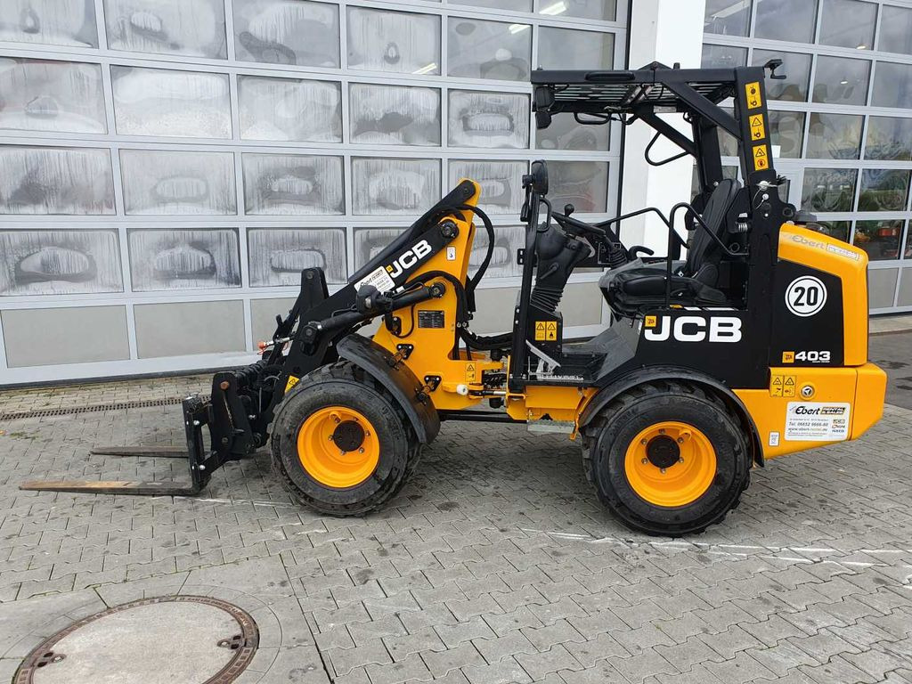 Wheel loader JCB 403 / Schaufel + Gabel / nur 248h! JCB 403 / Schaufel + Gabel / nur 248h!: picture 8 Wheel loader JCB 403 / Schaufel + Gabel / nur 248h! JCB 403 / Schaufel + Gabel / nur 248h!: picture 8
