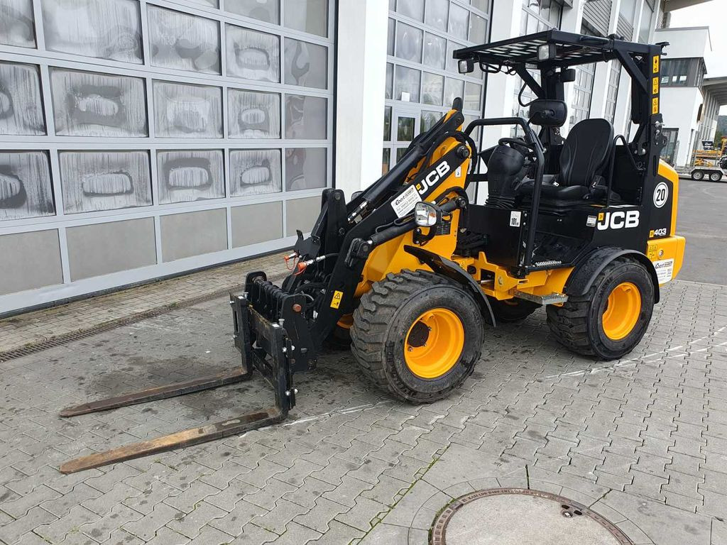 Wheel loader JCB 403 / Schaufel + Gabel / nur 248h! JCB 403 / Schaufel + Gabel / nur 248h!: picture 9 Wheel loader JCB 403 / Schaufel + Gabel / nur 248h! JCB 403 / Schaufel + Gabel / nur 248h!: picture 9