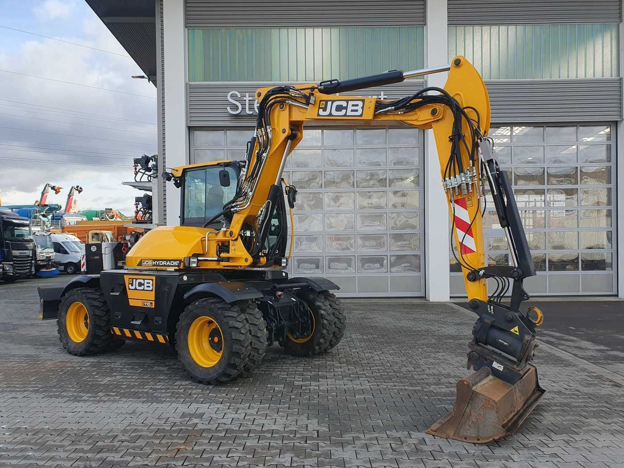 JCB Hydradig HD 110WT / 2022 / nur 239h! / Powertilt - Wheel excavator: picture 1 JCB Hydradig HD 110WT / 2022 / nur 239h! / Powertilt - Wheel excavator: picture 1