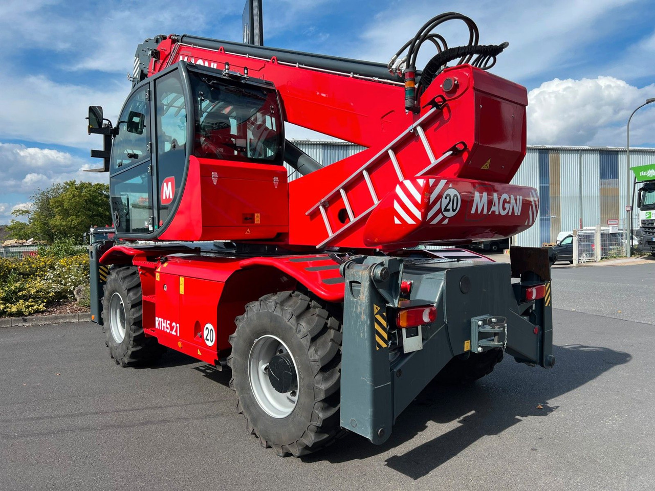 Magni RTH 5.21 Roto / Funk / Gabel / nur 419h - Telescopic handler: picture 3 Magni RTH 5.21 Roto / Funk / Gabel / nur 419h - Telescopic handler: picture 3