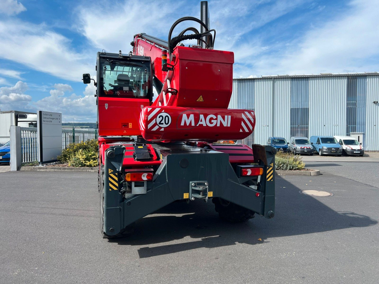 Magni RTH 5.21 Roto / Funk / Gabel / nur 419h - Telescopic handler: picture 4 Magni RTH 5.21 Roto / Funk / Gabel / nur 419h - Telescopic handler: picture 4