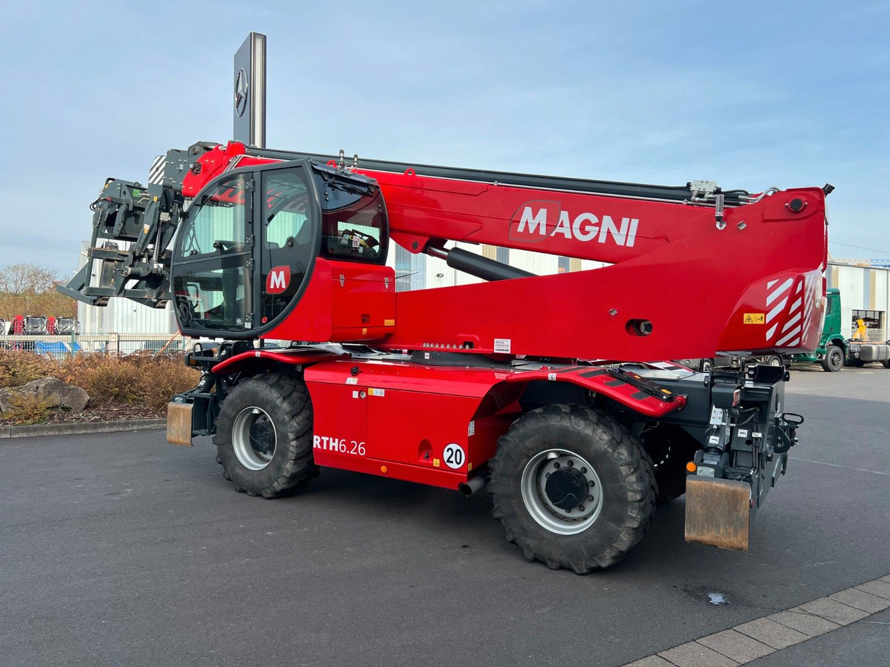 Magni RTH 6.26 / nur 597h ! / Gabel / 6 t Winde - Telescopic handler: picture 2 Magni RTH 6.26 / nur 597h ! / Gabel / 6 t Winde - Telescopic handler: picture 2