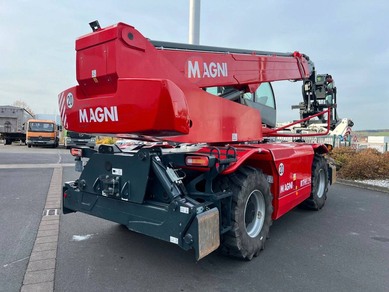 Magni RTH 6.26 / nur 597h ! / Gabel / 6 t Winde - Telescopic handler: picture 5 Magni RTH 6.26 / nur 597h ! / Gabel / 6 t Winde - Telescopic handler: picture 5