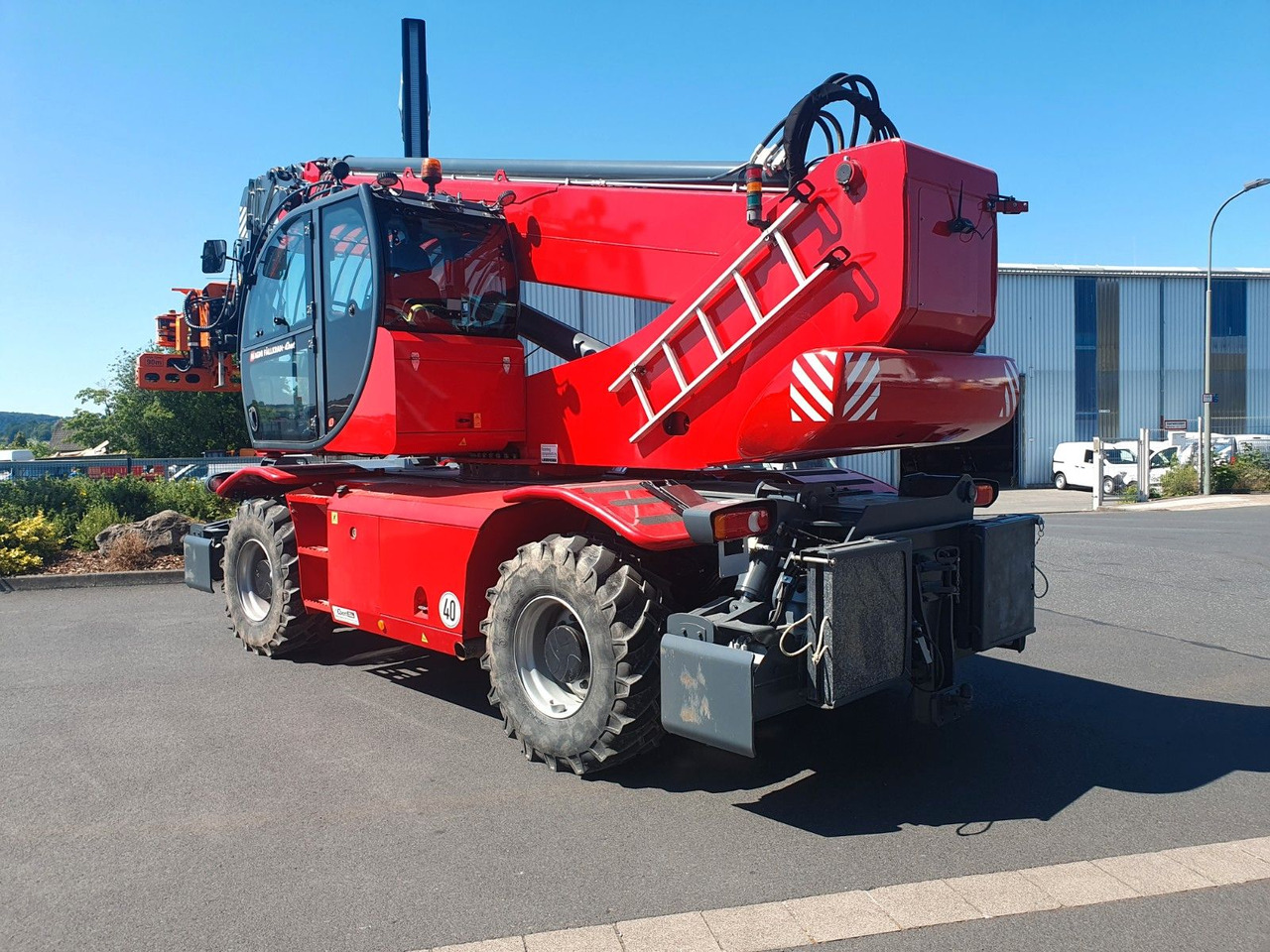 Magni RTH 6.30 SH / Fällkran / nur 1.340h / 2021 - Telescopic handler: picture 4 Magni RTH 6.30 SH / Fällkran / nur 1.340h / 2021 - Telescopic handler: picture 4