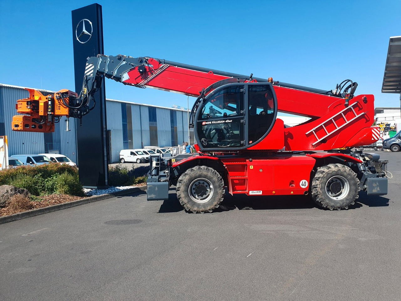 Magni RTH 6.30 SH / Fällkran / nur 1.340h / 2021 - Telescopic handler: picture 3 Magni RTH 6.30 SH / Fällkran / nur 1.340h / 2021 - Telescopic handler: picture 3