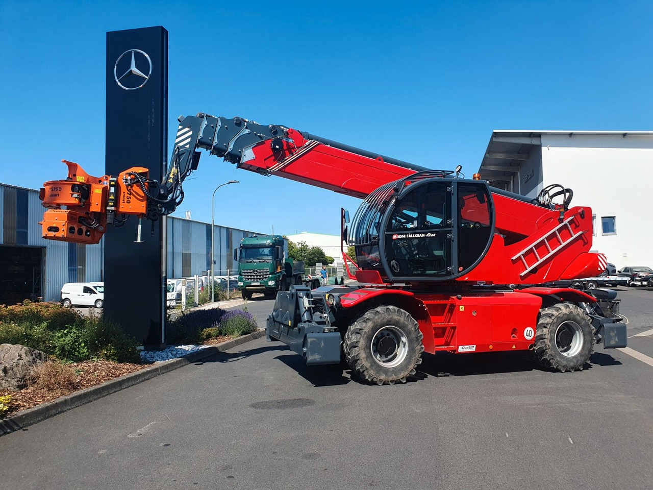 Magni RTH 6.30 SH / Fällkran / nur 1.340h / 2021 - Telescopic handler: picture 2 Magni RTH 6.30 SH / Fällkran / nur 1.340h / 2021 - Telescopic handler: picture 2