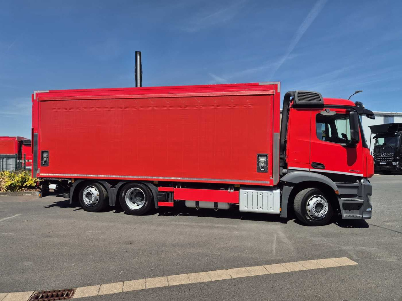 Mercedes-Benz Antos 2540 LnR 6x2 LBW Schiebeplanen AHK - Curtain side truck: picture 5 Mercedes-Benz Antos 2540 LnR 6x2 LBW Schiebeplanen AHK - Curtain side truck: picture 5