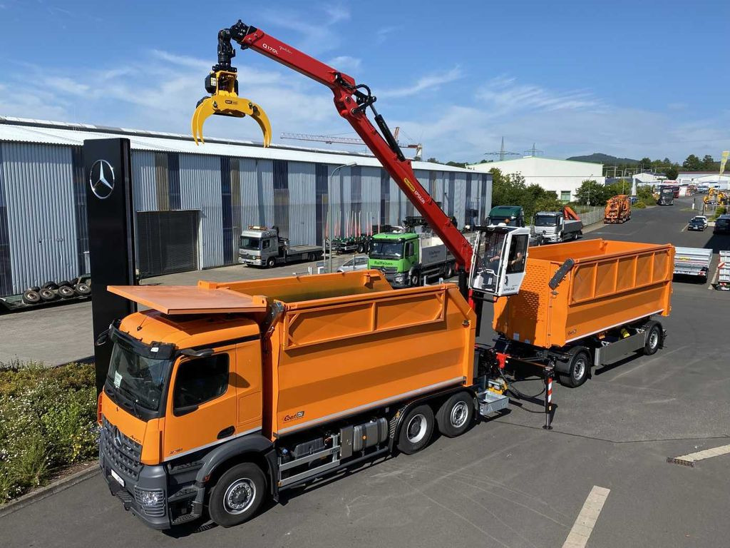 Mercedes-Benz Arocs 2751L HAD + Q170L (11,5m!) -EBERT-Fäll-LKW Mercedes-Benz Arocs 2751L HAD + Q170L (11,5m) -EBERT-Forst-LKW - Logging truck, Crane truck: picture 3 Mercedes-Benz Arocs 2751L HAD + Q170L (11,5m!) -EBERT-Fäll-LKW Mercedes-Benz Arocs 2751L HAD + Q170L (11,5m) -EBERT-Forst-LKW - Logging truck, Crane truck: picture 3