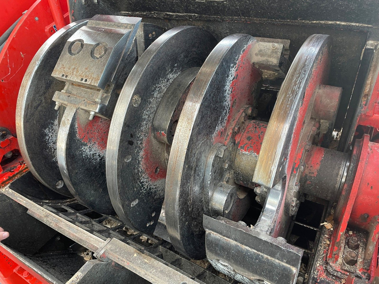 Logging truck, Crane truck Mercedes-Benz TUROX 8x8 Eschlböck Biber 92 Holzhacker / 1.512h: picture 14 Logging truck, Crane truck Mercedes-Benz TUROX 8x8 Eschlböck Biber 92 Holzhacker / 1.512h: picture 14