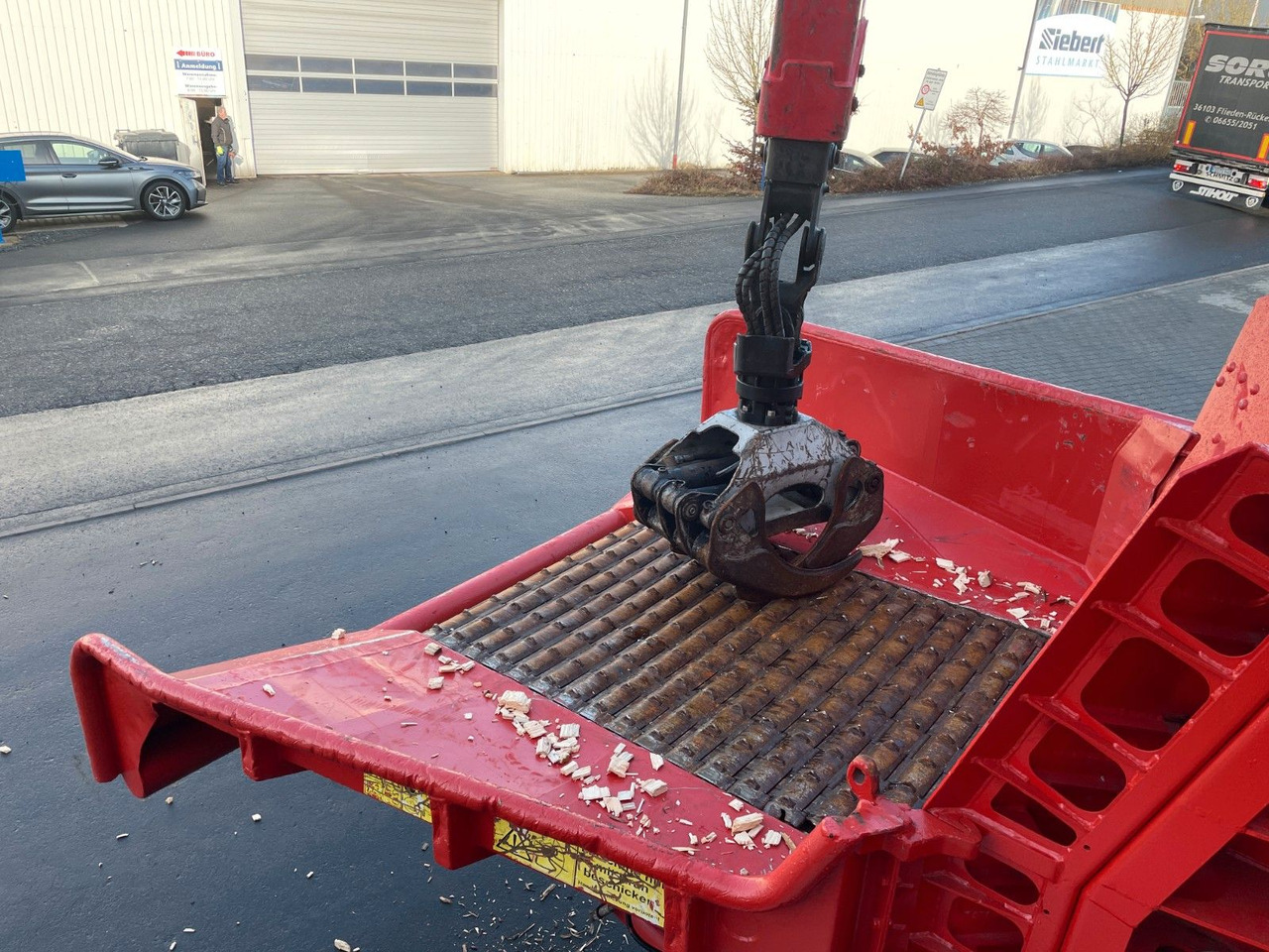 Logging truck, Crane truck Mercedes-Benz TUROX 8x8 Eschlböck Biber 92 Holzhacker / 1.512h: picture 17 Logging truck, Crane truck Mercedes-Benz TUROX 8x8 Eschlböck Biber 92 Holzhacker / 1.512h: picture 17