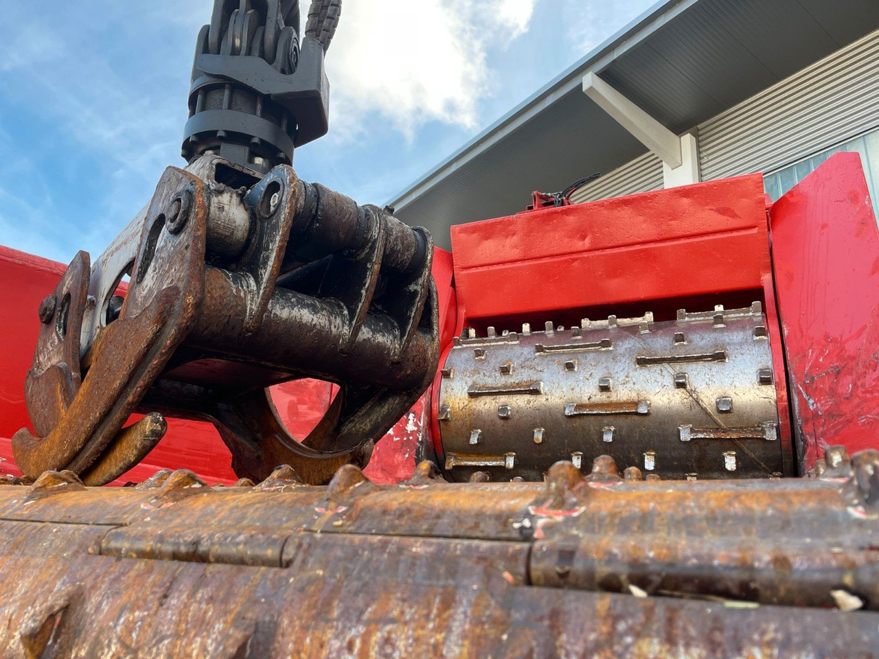 Logging truck, Crane truck Mercedes-Benz TUROX 8x8 Eschlböck Biber 92 Holzhacker / 1.512h: picture 13 Logging truck, Crane truck Mercedes-Benz TUROX 8x8 Eschlböck Biber 92 Holzhacker / 1.512h: picture 13