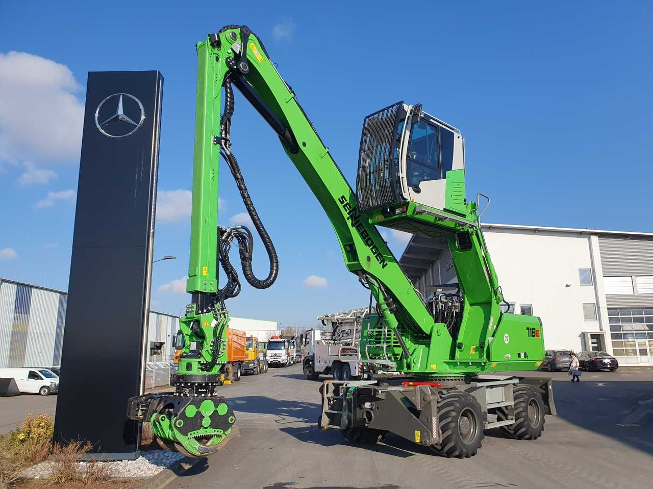 Sennebogen 718 / inkl. Albach Fällzange / nur 2.148h! - Waste/ Industry handler: picture 1 Sennebogen 718 / inkl. Albach Fällzange / nur 2.148h! - Waste/ Industry handler: picture 1