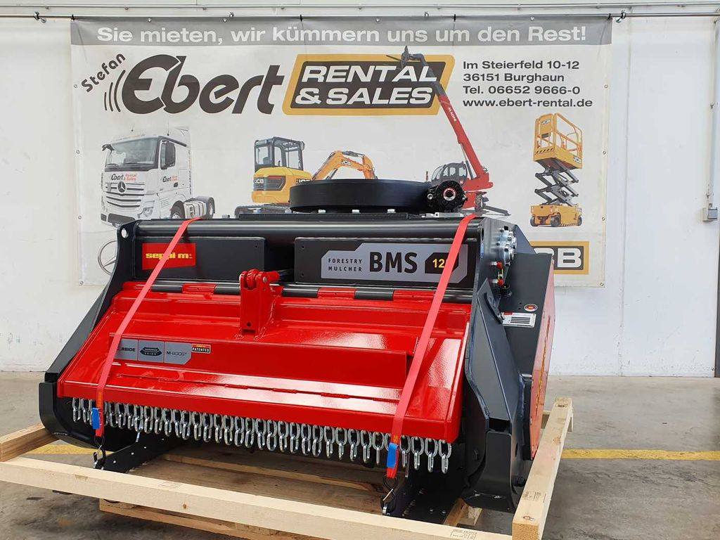 Seppi M. BMS 125 / 13-30t Forstmulcher Drehmotor - Forestry mulcher: picture 1 Seppi M. BMS 125 / 13-30t Forstmulcher Drehmotor - Forestry mulcher: picture 1