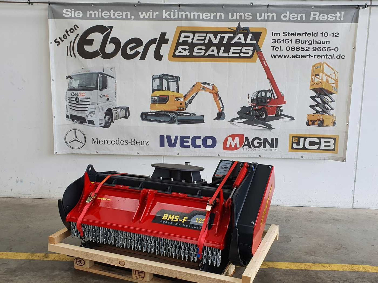Seppi M. BMS-F 125 Forstmulcher / NEU / lagernd - Forestry mulcher: picture 1 Seppi M. BMS-F 125 Forstmulcher / NEU / lagernd - Forestry mulcher: picture 1