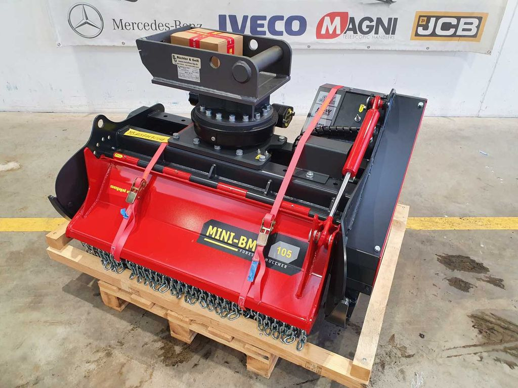 Seppi M. MINI-BMS 105 / Forstmulcher / Drehmotor - Forestry mulcher: picture 2 Seppi M. MINI-BMS 105 / Forstmulcher / Drehmotor - Forestry mulcher: picture 2
