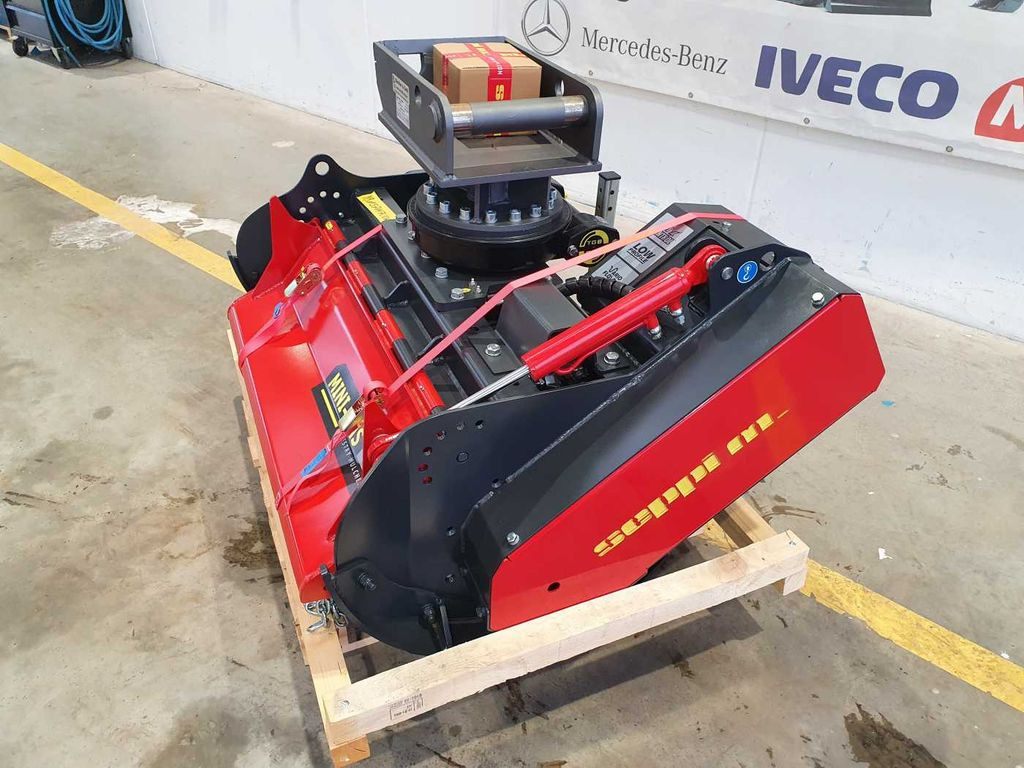 Seppi M. MINI-BMS 105 / Forstmulcher / Drehmotor - Forestry mulcher: picture 3 Seppi M. MINI-BMS 105 / Forstmulcher / Drehmotor - Forestry mulcher: picture 3