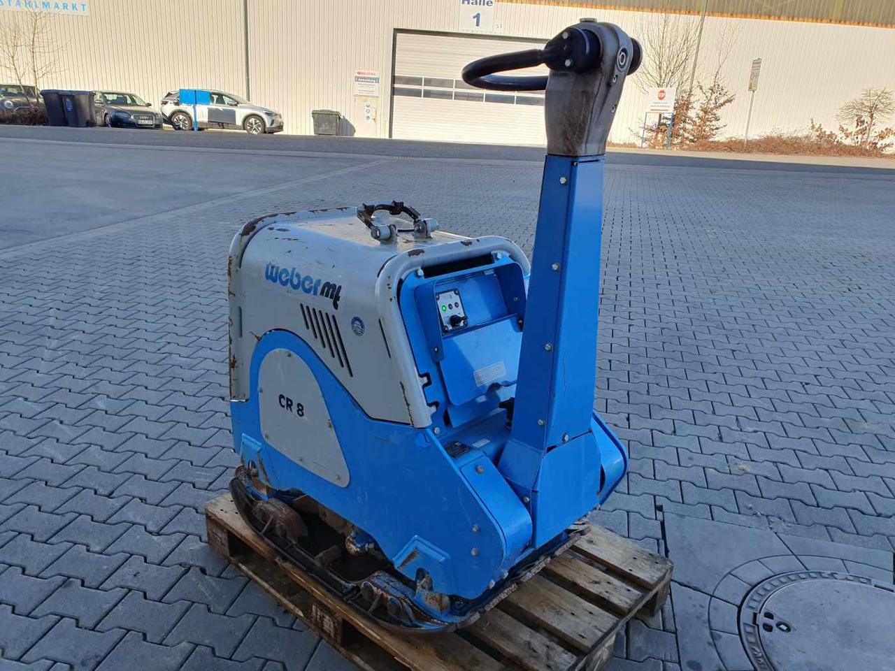 Weber CR 8 Hatz-Diesel 601kg Rüttelplatte 117 h - Vibroplate: picture 5 Weber CR 8 Hatz-Diesel 601kg Rüttelplatte 117 h - Vibroplate: picture 5