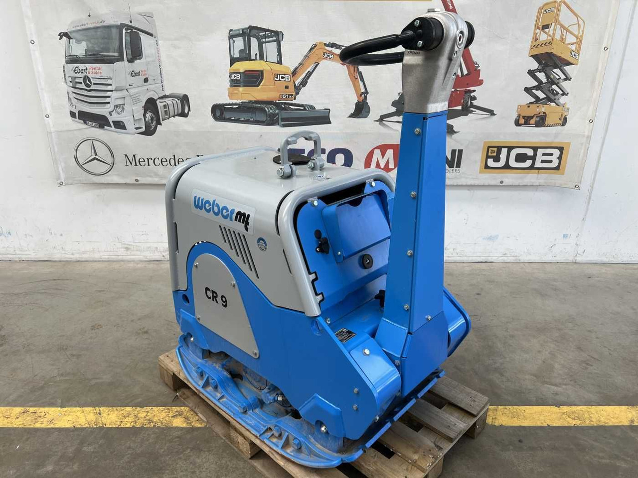 Vibroplate Weber CR 9 Hatz-Diesel / 736kg / E-Start / DEMO: picture 6