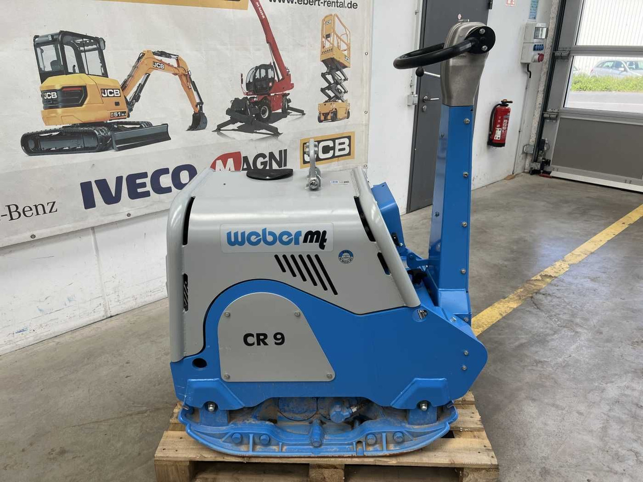 Vibroplate Weber CR 9 Hatz-Diesel / 736kg / E-Start / DEMO: picture 7
