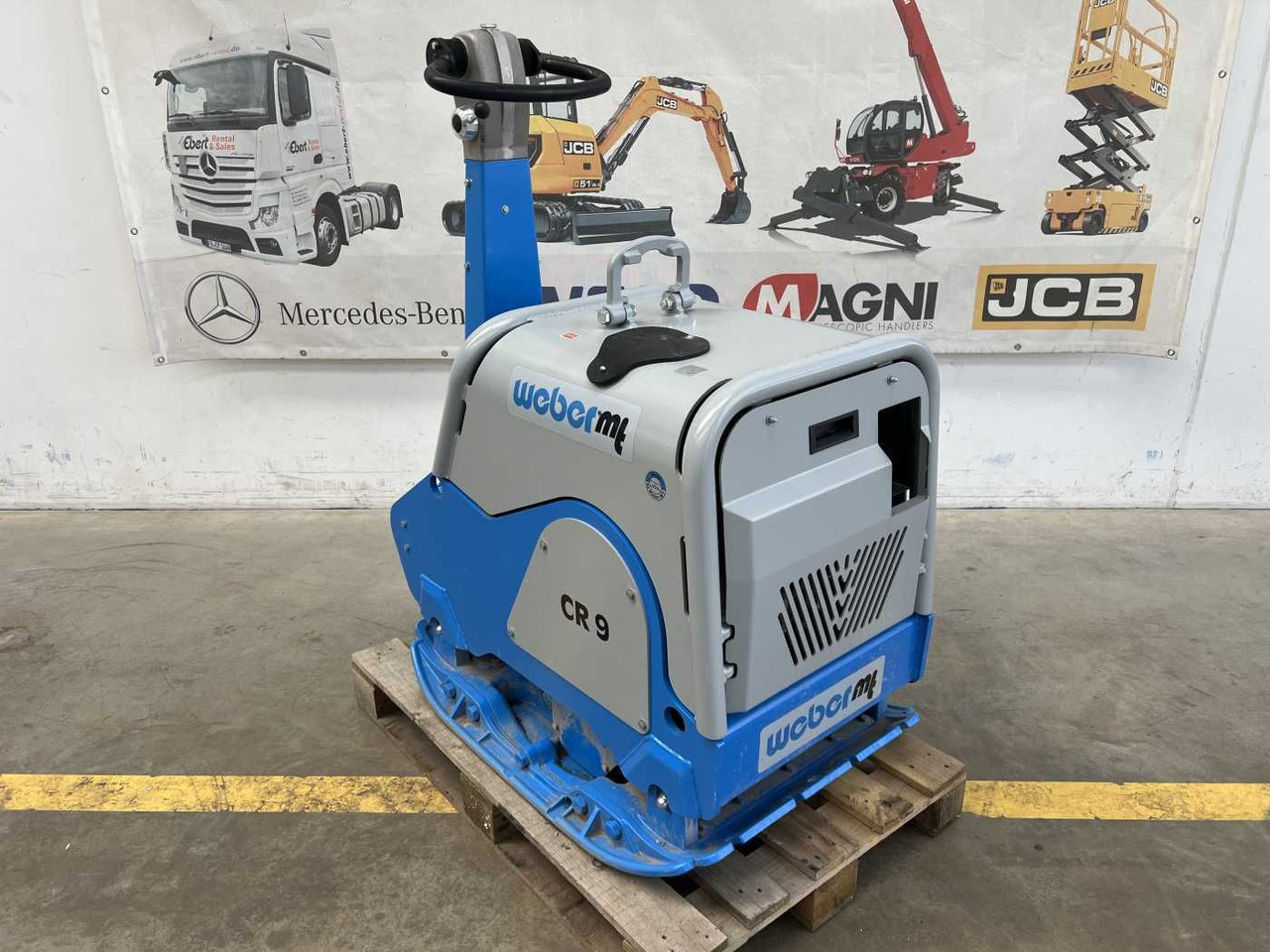 Weber CR 9 Hatz-Diesel / 736kg / E-Start / DEMO - Vibroplate: picture 2 Weber CR 9 Hatz-Diesel / 736kg / E-Start / DEMO - Vibroplate: picture 2