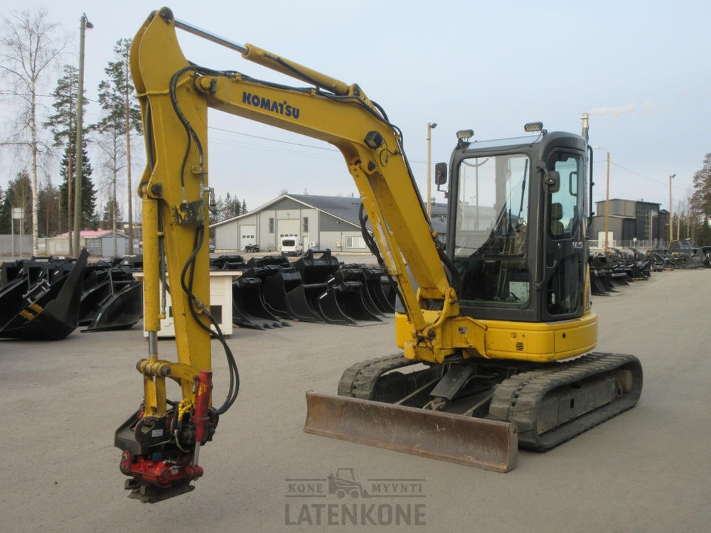 Komatsu PC50MR PETOKSELLA VIETY LÖYTÖPALKKIO STOLEN - Crawler excavator: picture 4 Komatsu PC50MR PETOKSELLA VIETY LÖYTÖPALKKIO STOLEN - Crawler excavator: picture 4