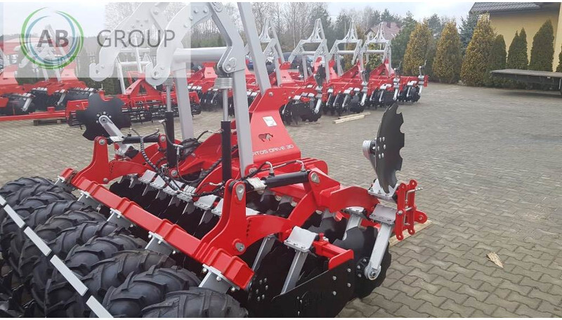 Disc harrow AMJ Agro ciągniona brona talerzowa Atos Drive 3,0 m: picture 6