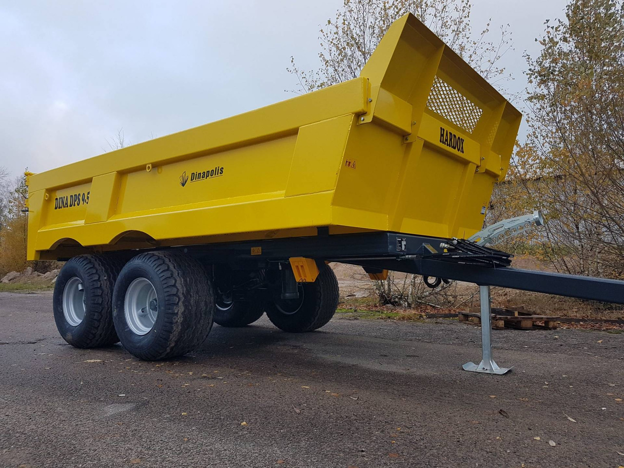 Dinapolis Heavy Duty dump truck DPS 9.5 t - Farm tipping trailer/ Dumper: picture 2 Dinapolis Heavy Duty dump truck DPS 9.5 t - Farm tipping trailer/ Dumper: picture 2
