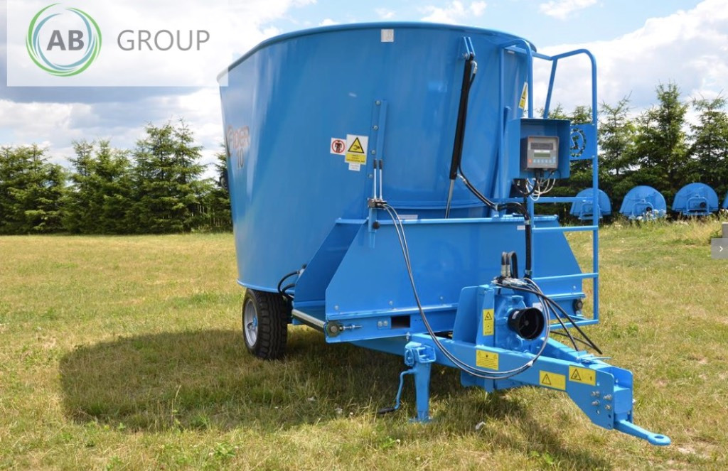 Zamet feed wagon Fider 10 m3 - Forage mixer wagon: picture 3 Zamet feed wagon Fider 10 m3 - Forage mixer wagon: picture 3