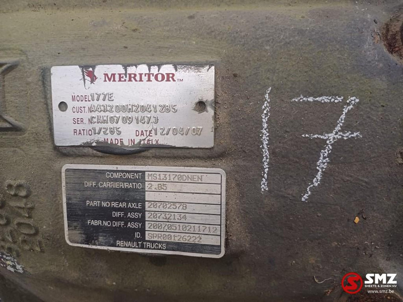 Renault Occ differentiëel 177E Meritor i=2,85 Renault - Differential gear for Truck: picture 5 Renault Occ differentiëel 177E Meritor i=2,85 Renault - Differential gear for Truck: picture 5