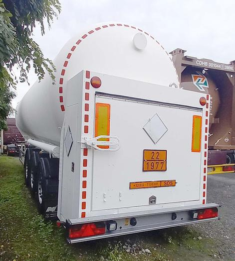 Aurepa Gas tank cryogenic semi-trailer used for oxygen, nitrogen, argon - Tanker semi-trailer: picture 2 Aurepa Gas tank cryogenic semi-trailer used for oxygen, nitrogen, argon - Tanker semi-trailer: picture 2