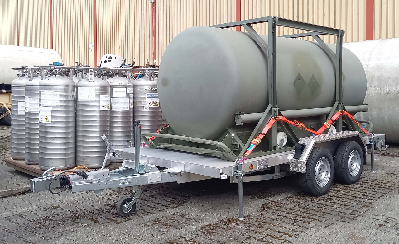 New Aurepa ADR Trailer tank nitrogen, oxygen, argon, gas, cryogenics CRYOBASE tanker - Tanker trailer: picture 1 New Aurepa ADR Trailer tank nitrogen, oxygen, argon, gas, cryogenics CRYOBASE tanker - Tanker trailer: picture 1
