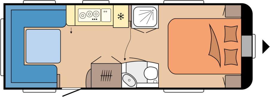 Hobby PRESTIGE 650 UFf - Caravan: picture 1 Hobby PRESTIGE 650 UFf - Caravan: picture 1