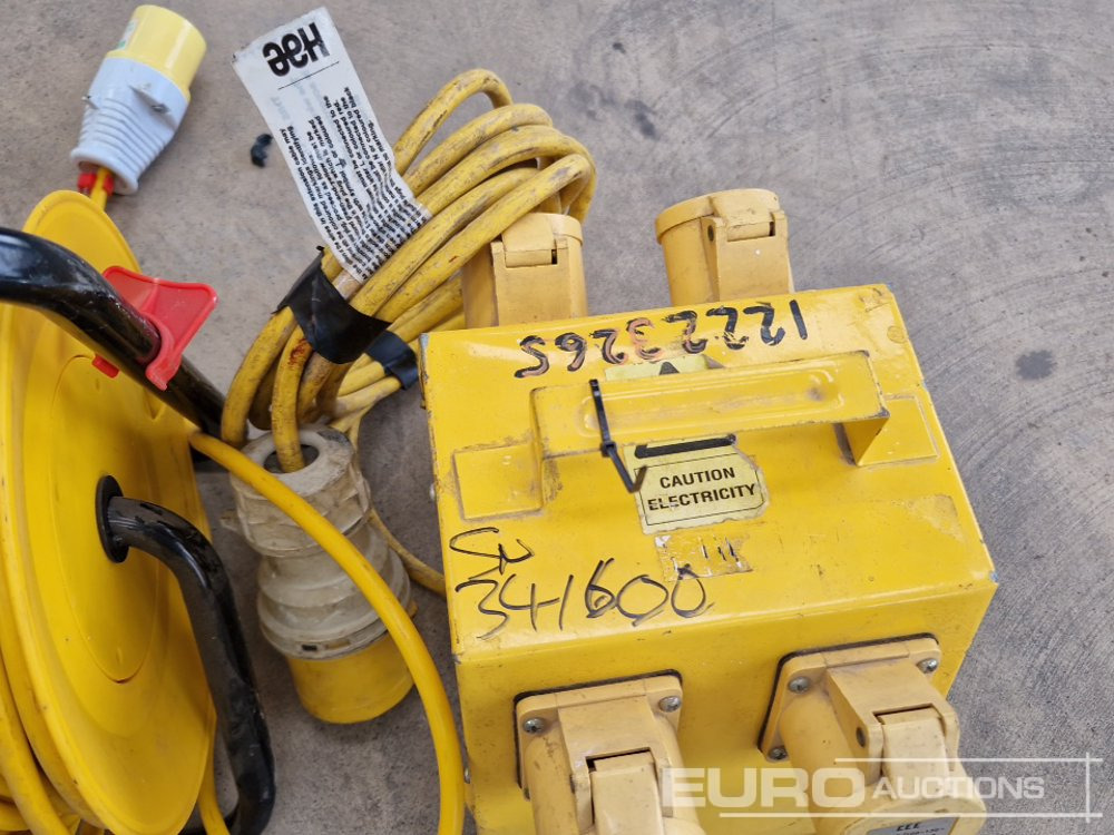 Construction equipment 110 Volt Splitter Box, 25m Extension Reel (3 of): picture 14