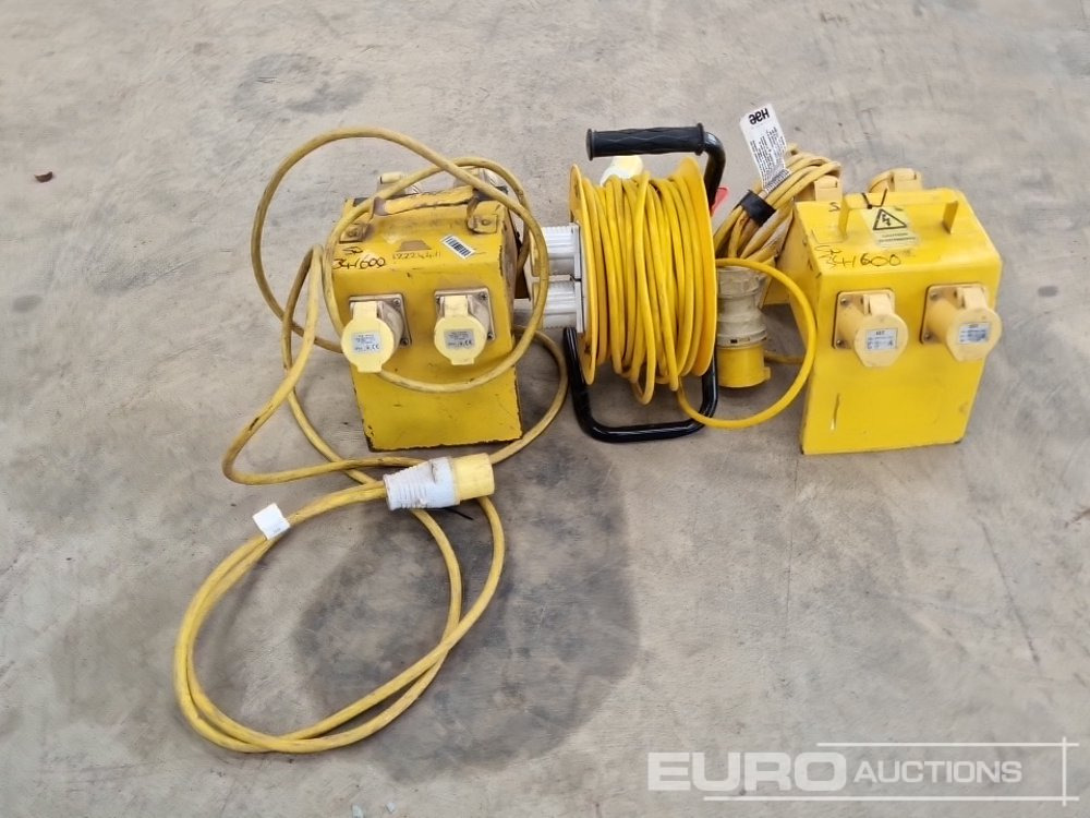 Construction equipment 110 Volt Splitter Box, 25m Extension Reel (3 of): picture 8