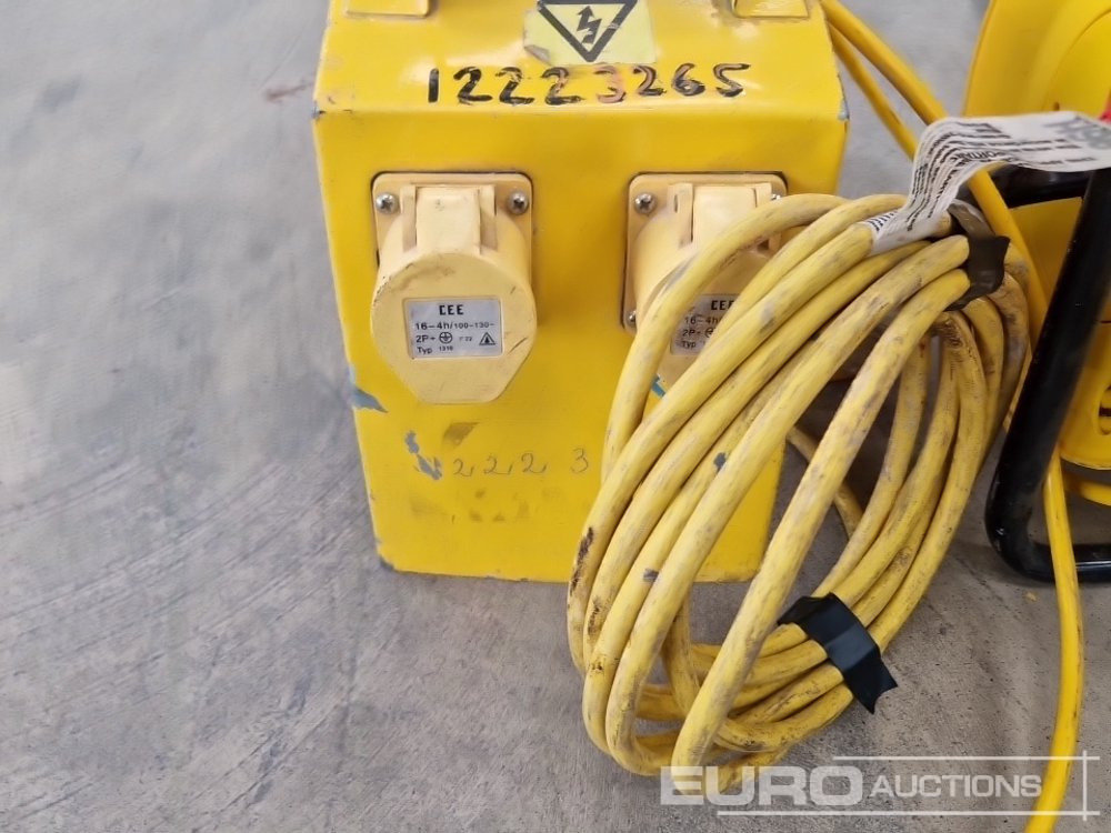 Construction equipment 110 Volt Splitter Box, 25m Extension Reel (3 of): picture 16