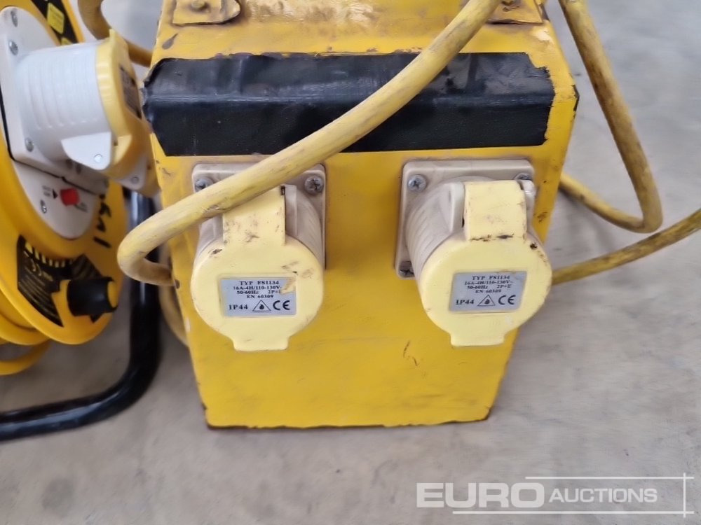 Construction equipment 110 Volt Splitter Box, 25m Extension Reel (3 of): picture 20