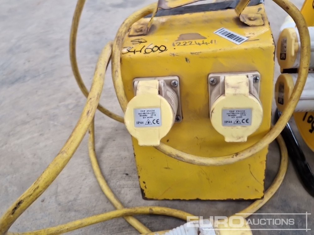 Construction equipment 110 Volt Splitter Box, 25m Extension Reel (3 of): picture 10