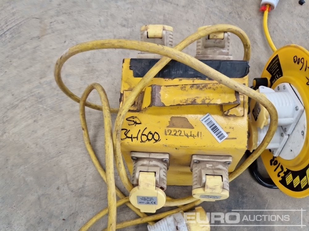 Construction equipment 110 Volt Splitter Box, 25m Extension Reel (3 of): picture 9