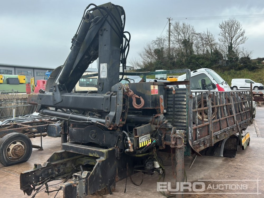 14' x 8' Dropside Body, Hiab 090 Crane - Flatbed body: picture 1 14' x 8' Dropside Body, Hiab 090 Crane - Flatbed body: picture 1