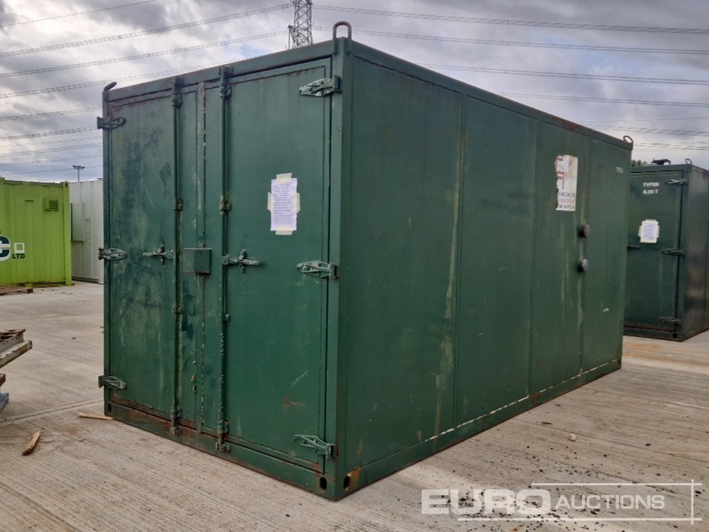 16' x 8' Sound Proof Container (Cannot Be Reconsigned) - Shipping container: picture 5 16' x 8' Sound Proof Container (Cannot Be Reconsigned) - Shipping container: picture 5
