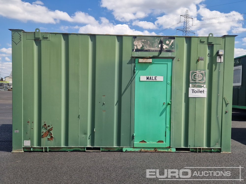 16' x 8 Toilet Container (Cannot Be Reconsigned) - Shipping container: picture 2 16' x 8 Toilet Container (Cannot Be Reconsigned) - Shipping container: picture 2