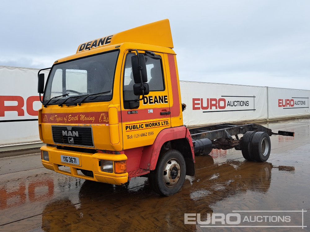 1996 MAN 8.153 - Cab chassis truck: picture 1 1996 MAN 8.153 - Cab chassis truck: picture 1